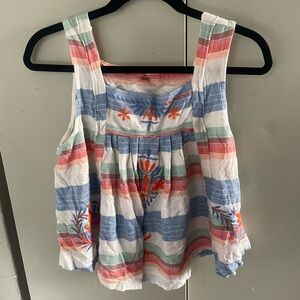 Free People Multi Colored Tank Top